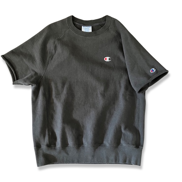 Champion Reverse Weave Short Sleeve Sweatshirt Vintage 90’s - Picture 12 of 12
